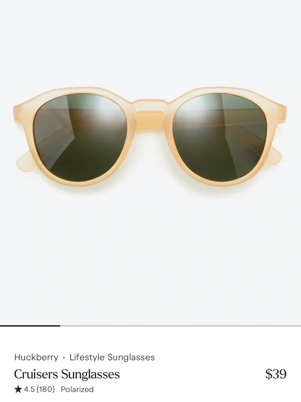 Huckberry Cruisers Sunglasses